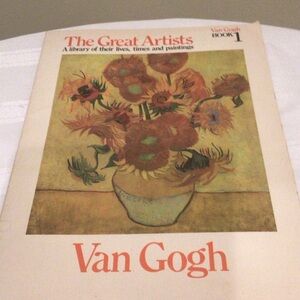 The Great Artist Boo#1 Vincent Van Gogh 1978 2 put out pages